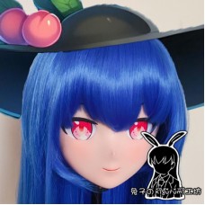 (RB371)Customize Full Head Quality Handmade Female/Girl Resin Japanese Anime Cartoon Character Kig Cosplay Kigurumi Mask